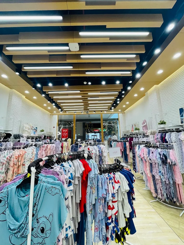 Annabelle Disney fashion collection on display — vibrant, colourful garments in store