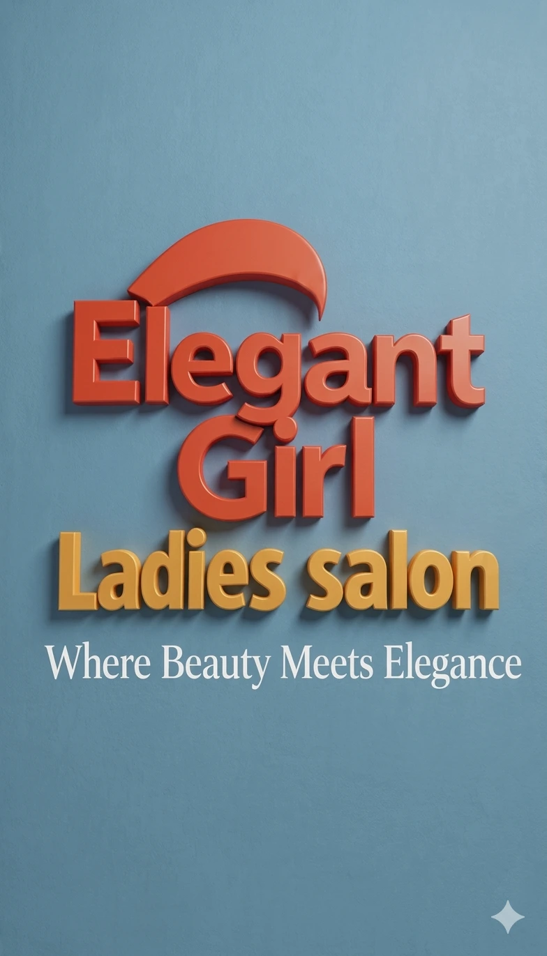 Elegant Girl Ladies Salon Logo